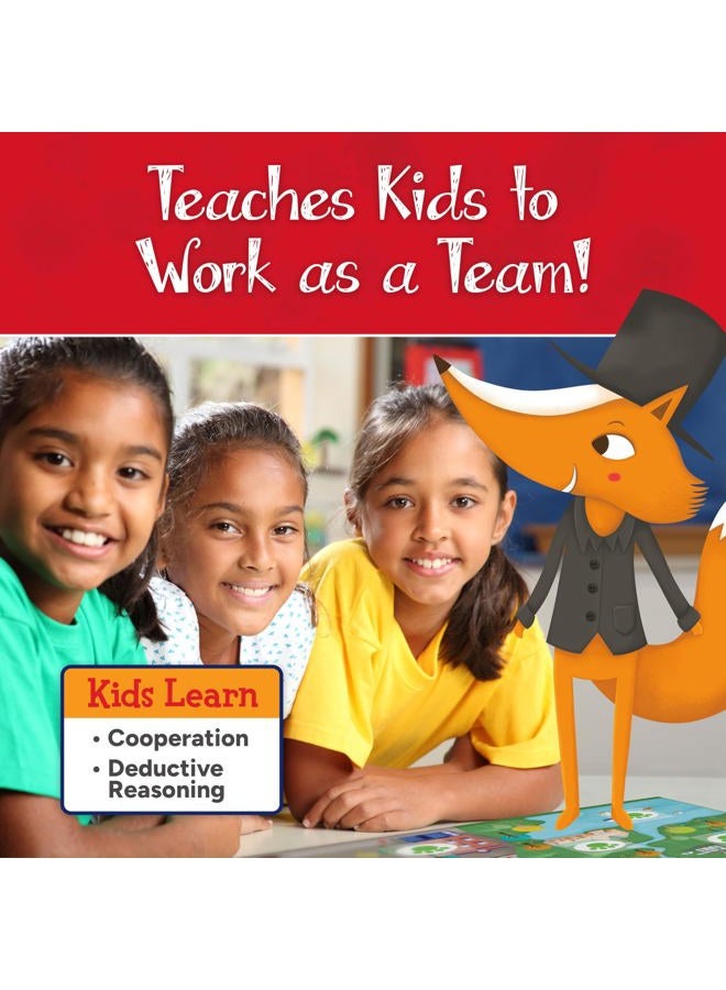 Gamewright OUTFOXED, A CLASSIC WHO DUNNIT GAME FOR PRESCHOOLERS, 4 players - Image 5